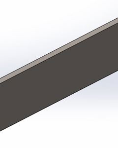 Exhauster cover 50x275x0,8 1688Mm